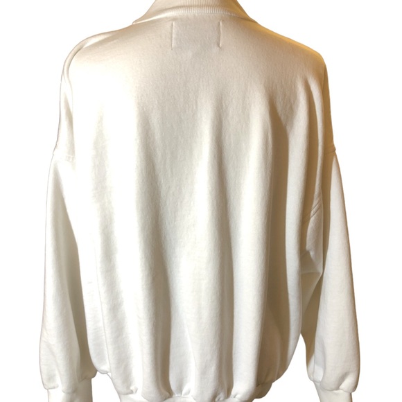 Daya by Zendaya Oversized White Turtleneck Sweater Women’s Small - Picture 2 of 6